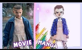 TRANSFORM ELEVEN into a MANGA DRAWING!!!✍🏼