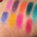 Huda Beauty Electric Obsessions Swatches
