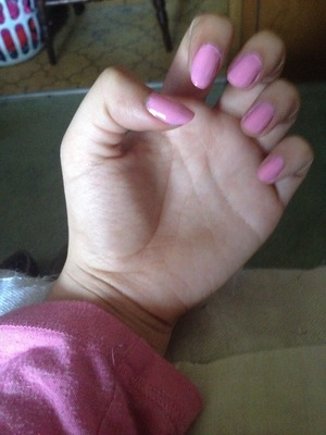 Painted my nails...