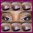 Purple shimmer eye