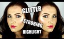 Glitter Strobing Highlight Make Up // So...? Ready For Summer ad ♥