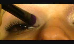 Purple and Yellow Eyeshadow Tutorial