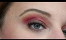 RED SMOKEY FALL EYESHADOW TUTORIAL