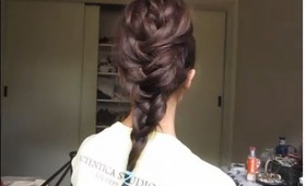 BIG, Messy & Sexy Braided Ponytail