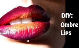 How to: Ombre Lip Effect _ || Lipstick  Makeup Tutorial