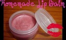 ♥ Home Made Tinted Lip Conditioner Tutorial : How to make your own lip balm