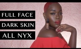 WATCH ME GO LIVE | NYX FULL FACE FOR DARK SKIN + chit chat