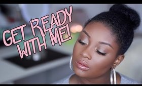 Get Ready with Me | Simple Glowy Makeup + New Lash Extensions | Makeupd0ll