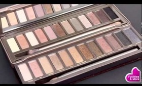 Urban Decay Naked Palette Vs Naked2 Comparison and Swatches