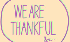 What Beautylish Staffers Are Thankful For