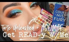TARTE UNLEASHED PALETTE + ACOMAF | Get READ-y With Me 📚💄