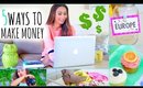 5 Ways To Make Money This Summer! ☼ On The Internet