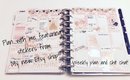 PLAN WITH ME | FEAT A GLITTERY LIFE PLANS STICKERS!!