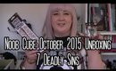 Noob Cube October 2015 Unboxing - 7 Deadly Sins