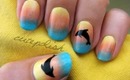 Sunset Dolphin Nails