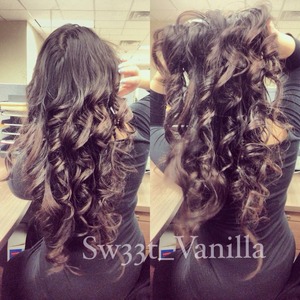 I'm not a hair person lol and I prob do once in a blue moon, but I love how it came out. I curled with a flat iron