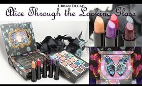 Urban Decay Alice Through the Looking Glass Eyeshadow Palette and Lipstick Collection Review