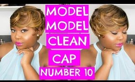 MODEL MODEL Clean Cap Number 10 Wig