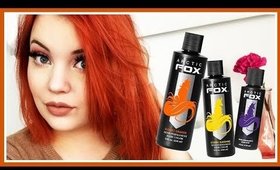 I Dyed My Hair Bright Orange! - Using Arctic Fox Hair Color