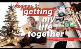 Back to New York, Grocery Haul & Getting my life together | Vlogmas 2, 2019