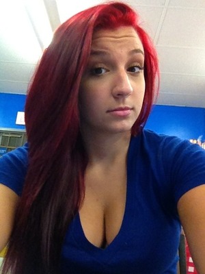 This is the third time I've dyed it and its Redder than ever!
