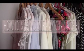 How To Spring Clean Your Closet | TheStylesMeow