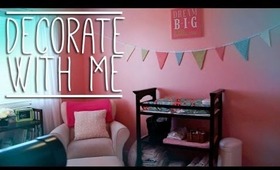 DECORATE WITH ME! - Emery's Room Tour!