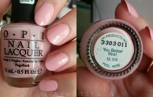 OPI - You Better Pink!