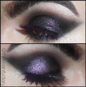 A stunning smokey eye from Thee Vanity Dairy featuring our Violet Noir lashes!