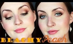 Chat & GRWM! Beachy Peach Makeup