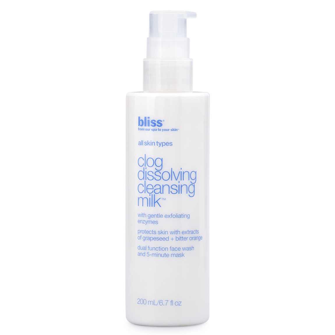 Bliss Clog Dissolving Cleansing Milk 