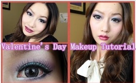 Elegant & Mysterious Valentine's Day Makeup Tutorial - 优雅情人节化妆教程