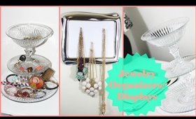 Diy Jewelry Holders/Organizers: Tiered Stand & Necklace Frame II trendyshopper (Rita)