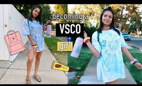 Transforming into the Ultimate VSCO GIRL for a day