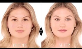 How to cover up Redness: Charlotte Tilbury Magic Foundation Makeup Tutorials