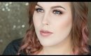 Dusty Rose and Gold Halo Eye shadow Tutorial // Rebecca Shores MUA