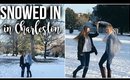 Vlog: SNOWED IN in Charleston