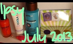 Open Me Up - Ipsy - July 2013