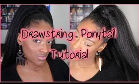 Drawstring Ponytail Tutorial l TotalDivaRea