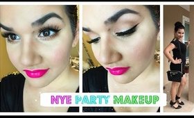 GRWM: New Year's Eve Party Makeup Tutorial & Outfit ❤️