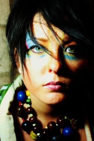 African Tribal look, Makeup+photography=ME!
