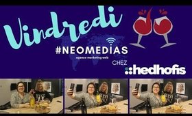 #Vindredi - Neomedias Agence Marketing Web avec Les Vins en Épicerie, fromage l'ancêtre etc.