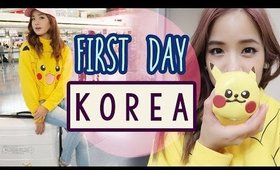 First Day in KOREA | Shop in GANGNAM Ft. Sunnydahye & Bambigirl