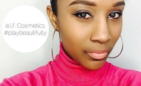 Light Beat: e.l.f. Cosmetics Makeup Look #playbeautifully