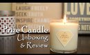 Prize Candle Unboxing & Review | FromBrainsToBeauty