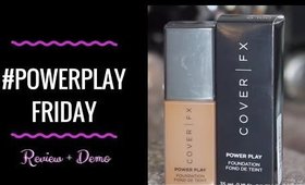 COVER FX #POWERPLAY FOUNDATION | REVIEW + DEMO | #KaysWays