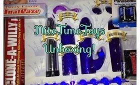 Nitetimetoys Unboxing! 18+ ONLY !!!