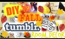 Easy & Simple DIY Fall Tumblr Room Decor♡