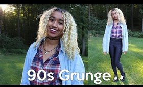 90s Grunge Makeup, Hair, and Outfit Tutorial | OffbeatLook