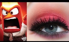 PIXAR'S INSIDE OUT: Anger Inspired Makeup Tutorial